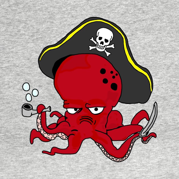 Pirate Octopus by imphavok